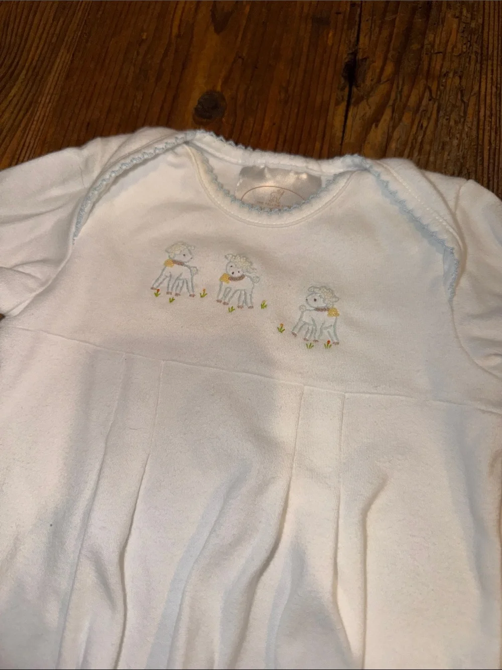 The Yellow Lamb NB Gown
